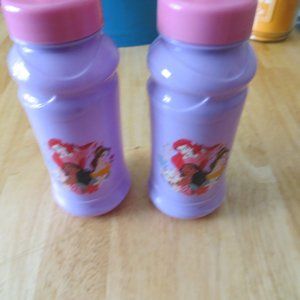Set of 2 Zak Designs Moonbug Water Bottles, Disney Princesses, Purple